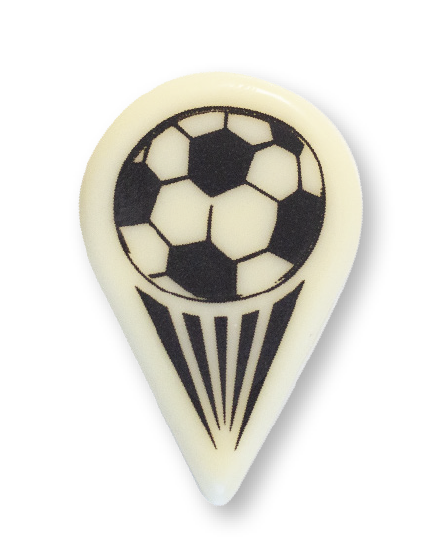 Schoko-Fussball-Einstecker