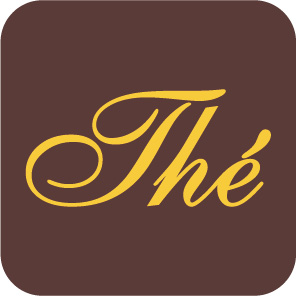 Schoko-Transferfolie "The in gold"