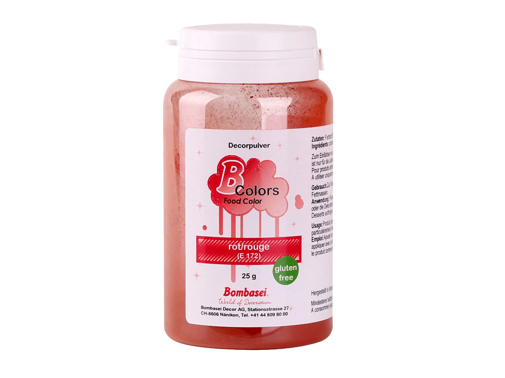 Pulverfarbe rot 25g