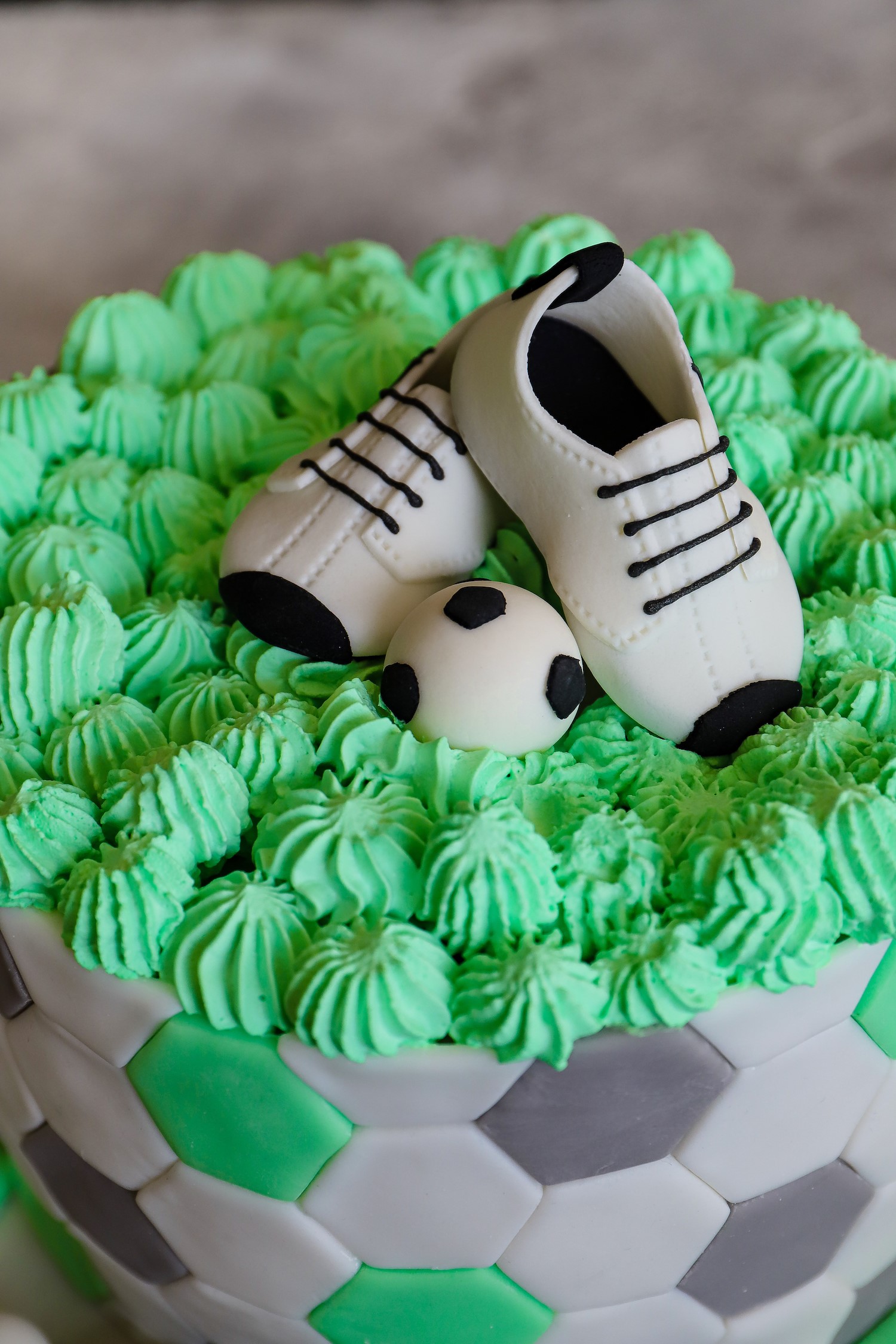 Fußball-Set weiß-schwarz