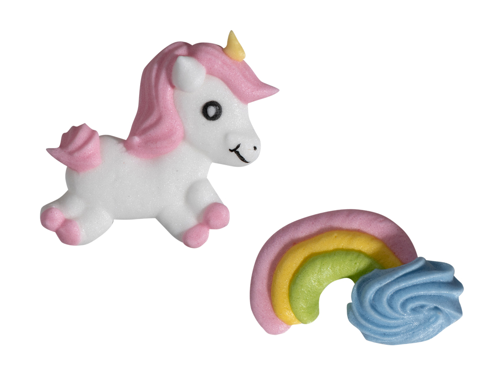 Einhorn Set rosa weiß