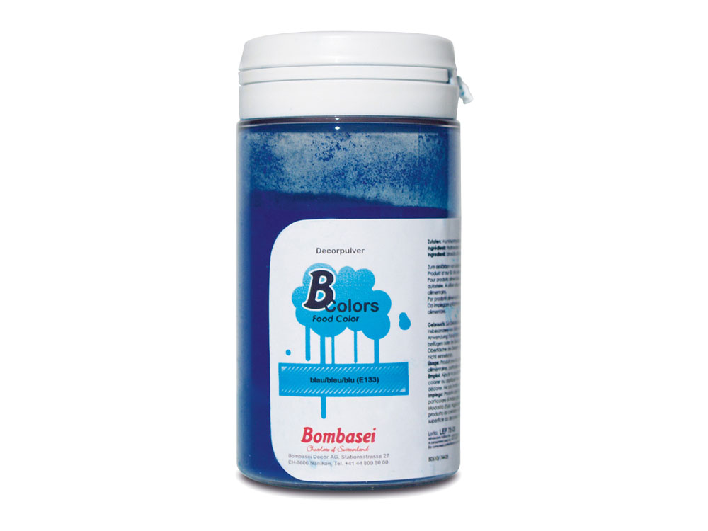 Pulverfarbe blau 25g E133
